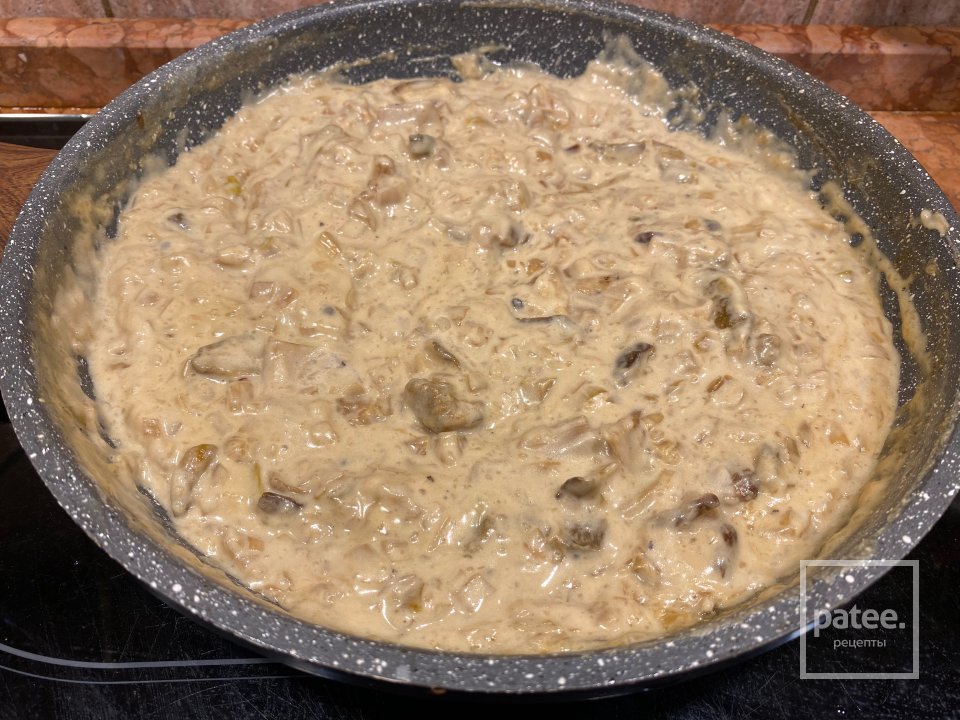 Судак в темпуре с белыми грибами и фенхелем - Шаг 8