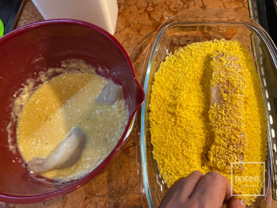 Судак в темпуре с белыми грибами и фенхелем - Шаг 10