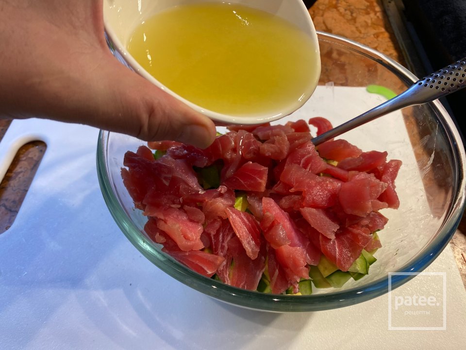 Севиче из тунца с креветками - Шаг 8