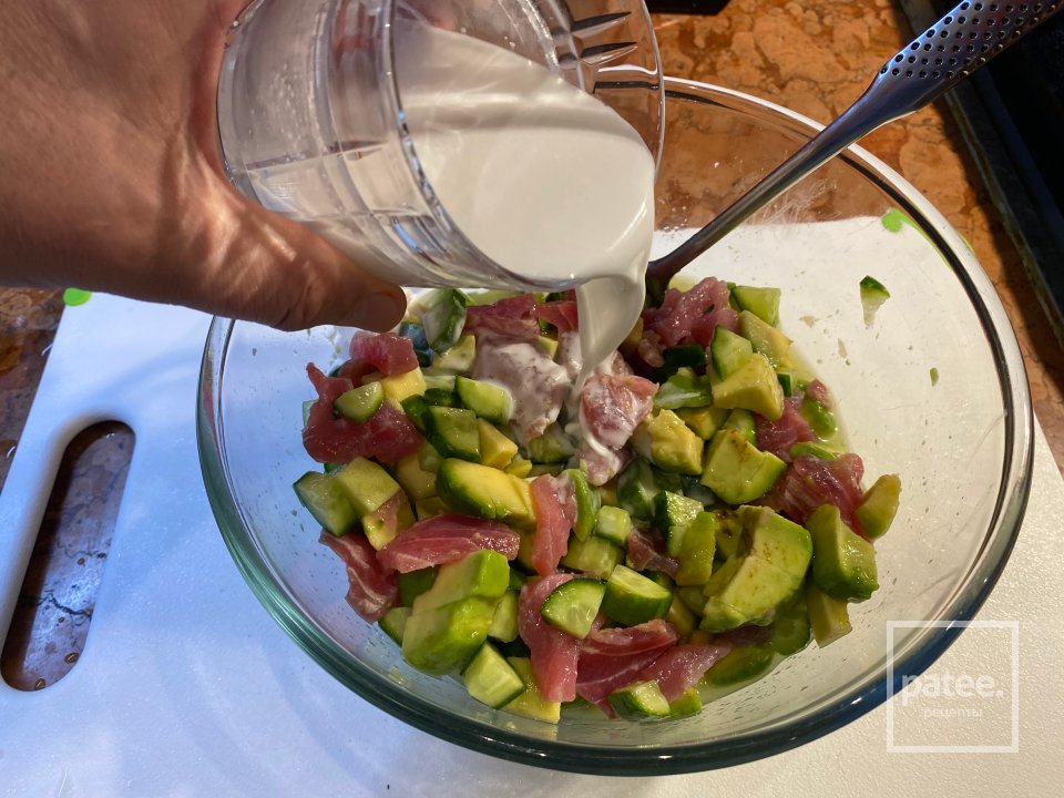 Севиче из тунца с креветками - Шаг 9