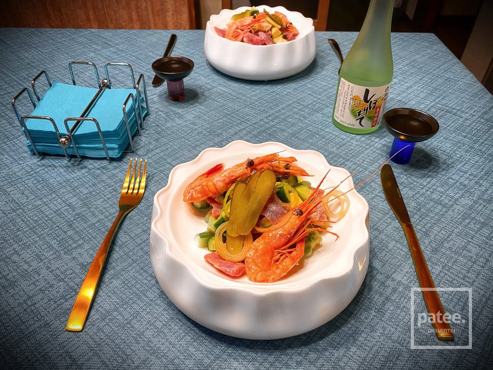 Севиче из тунца с креветками - Шаг 11