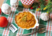 Овощная икра из кабачка, цуккини и тыквы