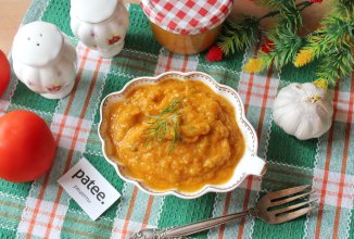 Овощная икра из кабачка, цуккини и тыквы