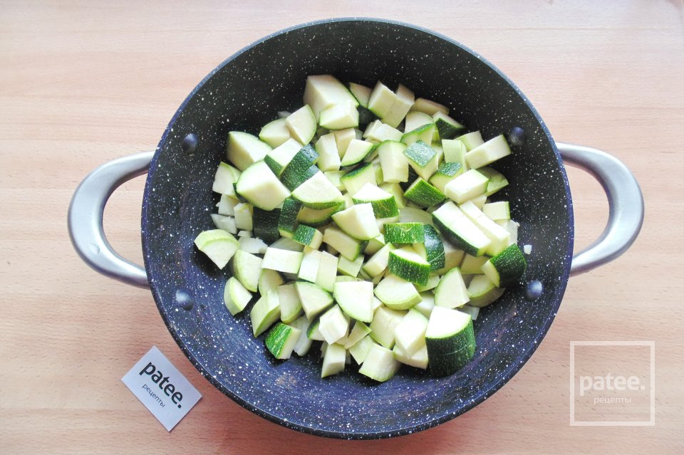 Овощная икра из кабачка, цуккини и тыквы - Шаг 4