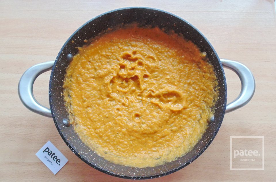 Овощная икра из кабачка, цуккини и тыквы - Шаг 10