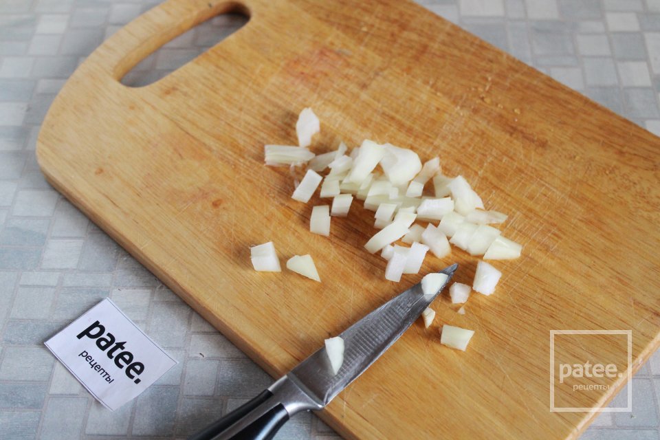 Шакшука со свежемороженным цуккини и лисичками - Шаг 4