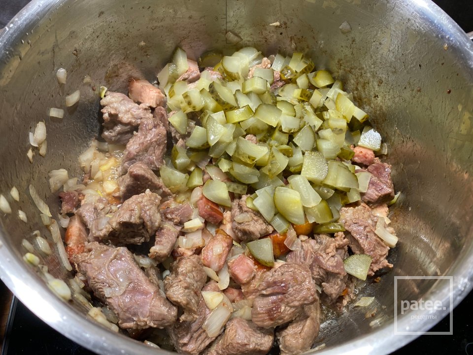 Мясная солянка ленивая - Шаг 5