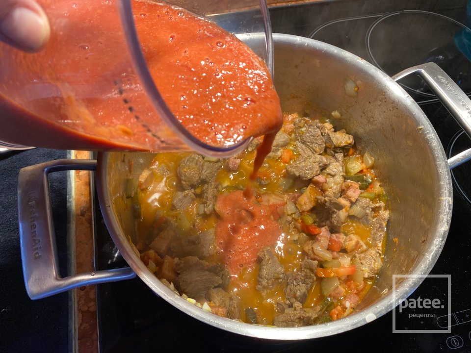 Мясная солянка ленивая - Шаг 7