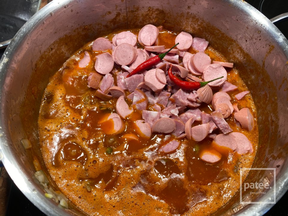 Мясная солянка ленивая - Шаг 9