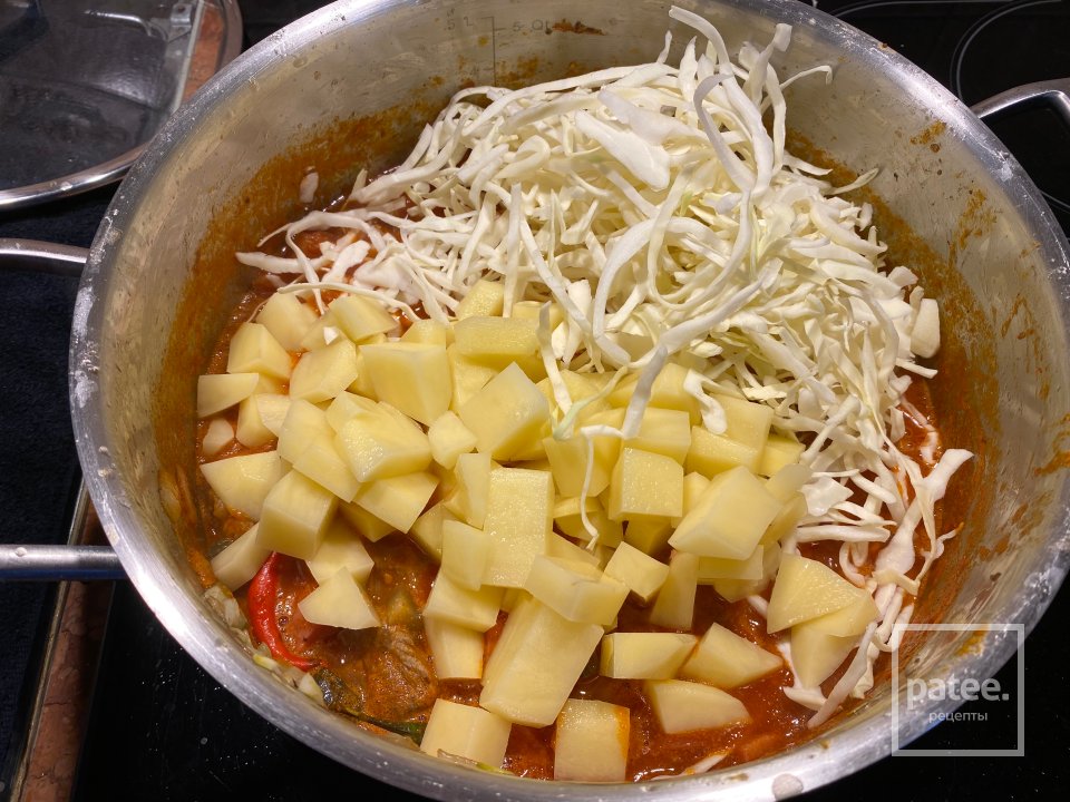 Мясная солянка ленивая - Шаг 10