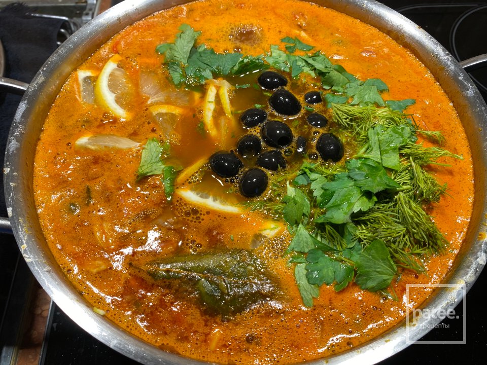 Мясная солянка ленивая - Шаг 12