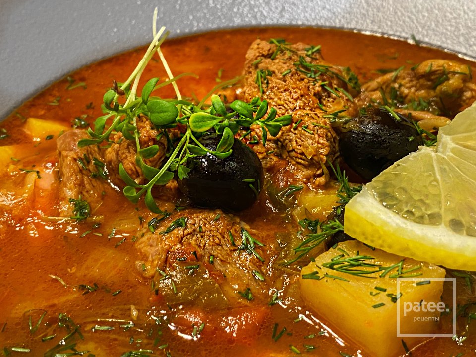 Мясная солянка ленивая - Шаг 14