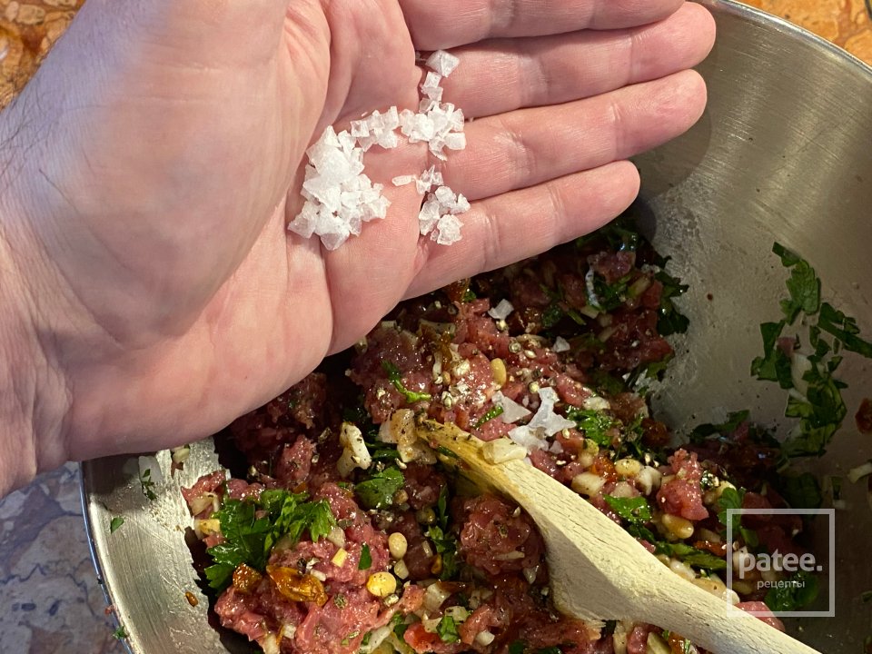 Тар-тар из телятины - Шаг 10