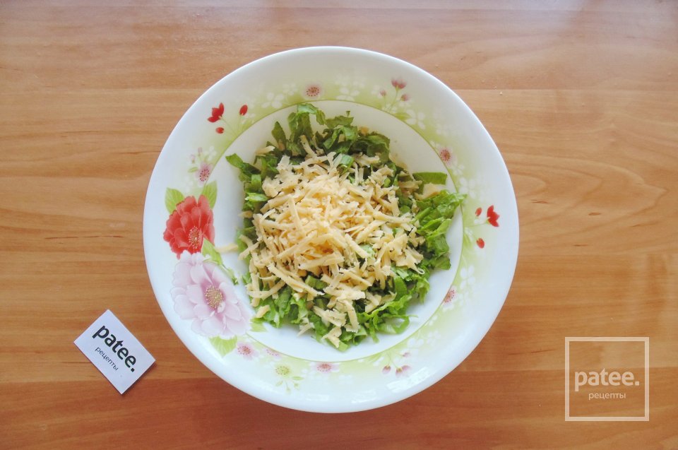 Салат с молодой пекинской капустой и сыром - Шаг 3