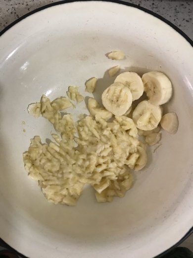 Банановые оладьи - Шаг 1