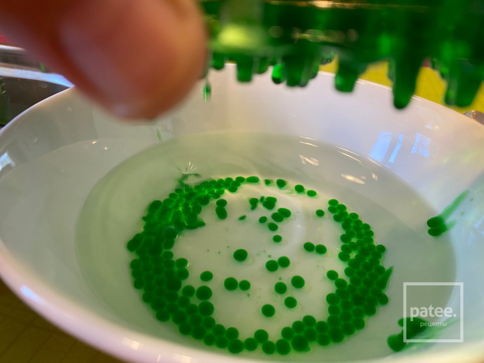 Кулич с цветами и фруктовой икрой - Шаг 11