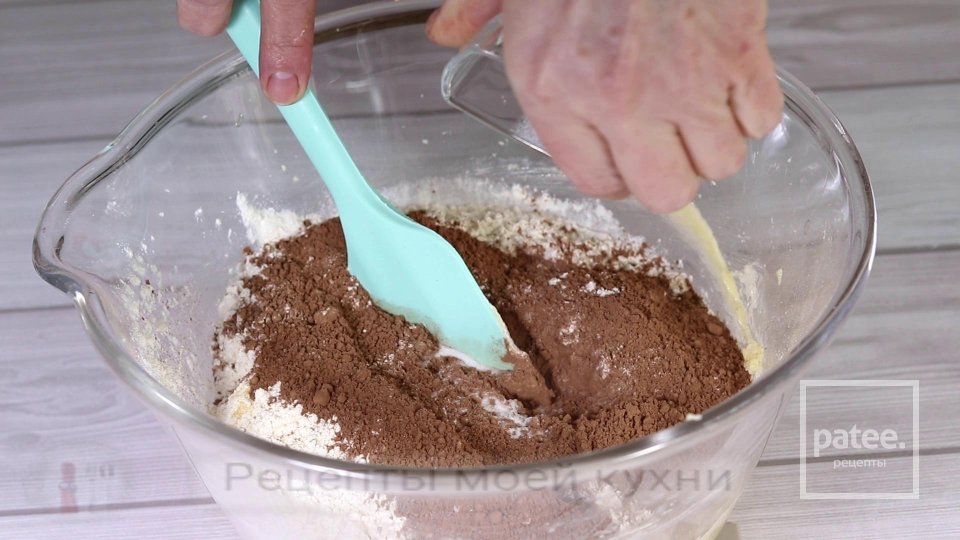 Шоколадное печенье с орехами к чаю за 20 минут - Шаг 4