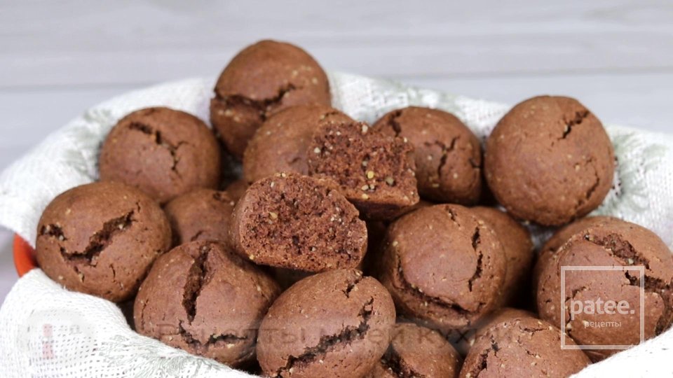 Шоколадное печенье с орехами к чаю за 20 минут - Шаг 10