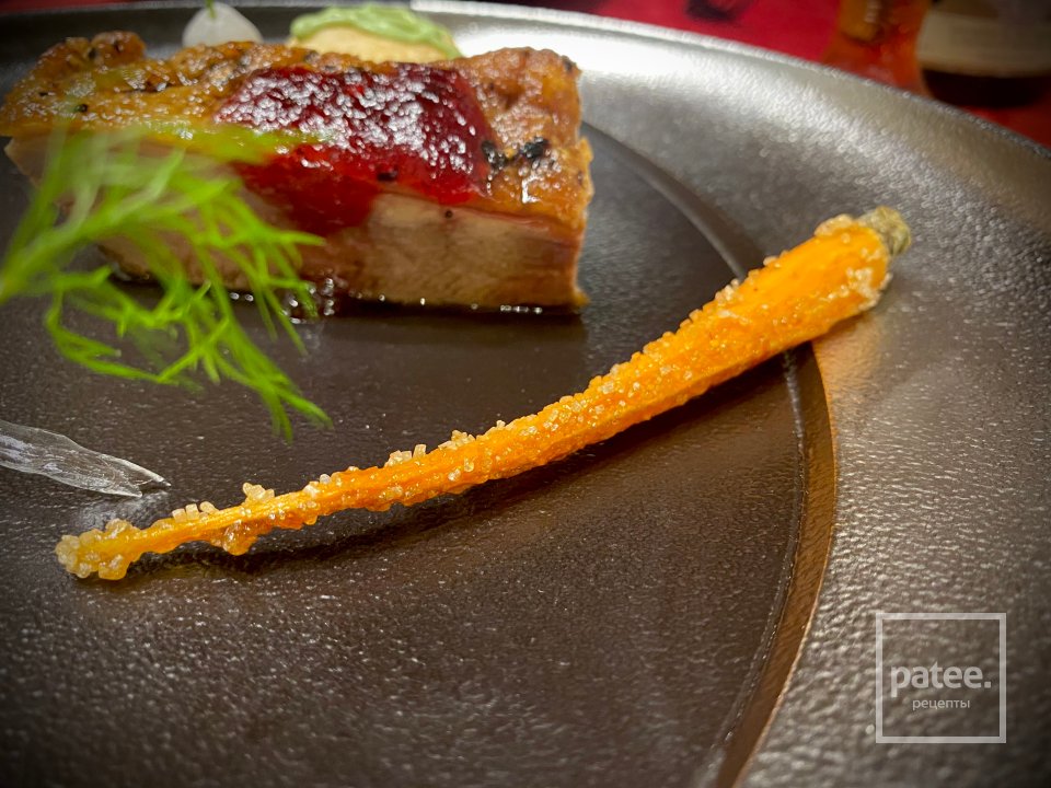 Жареная Утиная грудка с яблочными сливками - Шаг 16