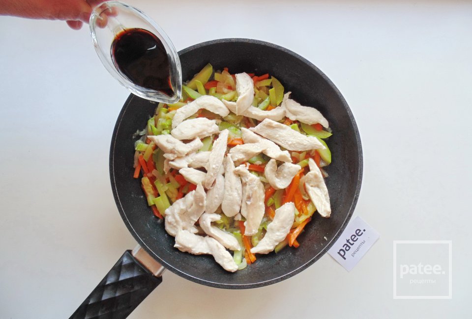 Лапша с курицей по-китайски - Шаг 10