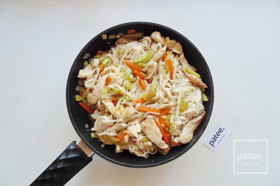 Лапша с курицей по-китайски - Шаг 12