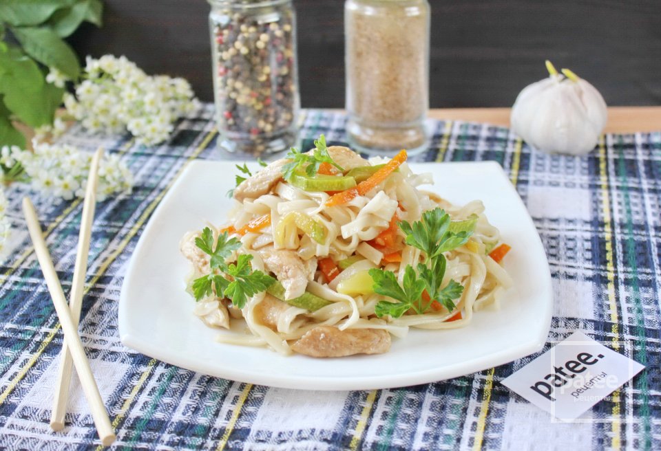 Лапша с курицей по-китайски - Шаг 13