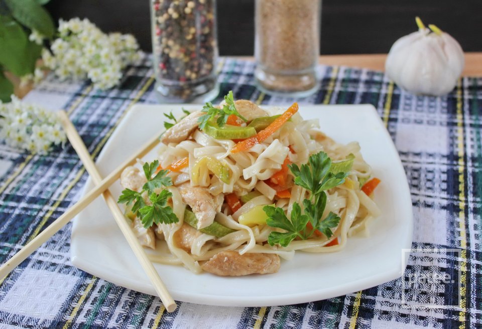 Лапша с курицей по-китайски - Шаг 14