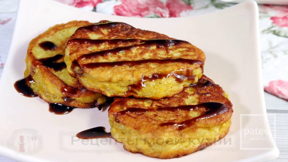 Оладьи из тыквы и яблок - Шаг 11
