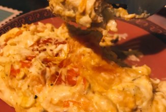 Курица в соусе из Феты