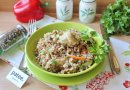 Куриные крылышки с гречкой