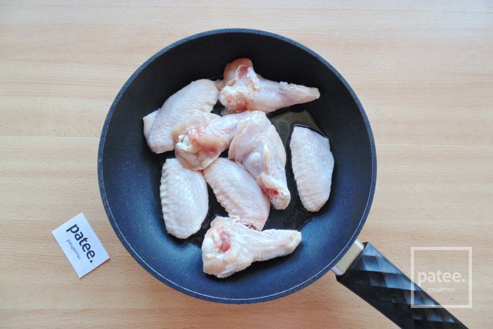 Куриные крылышки с гречкой - Шаг 3