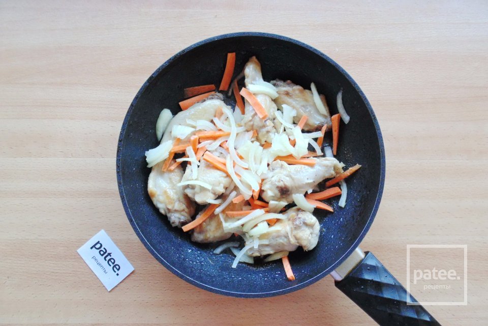 Куриные крылышки с гречкой - Шаг 6