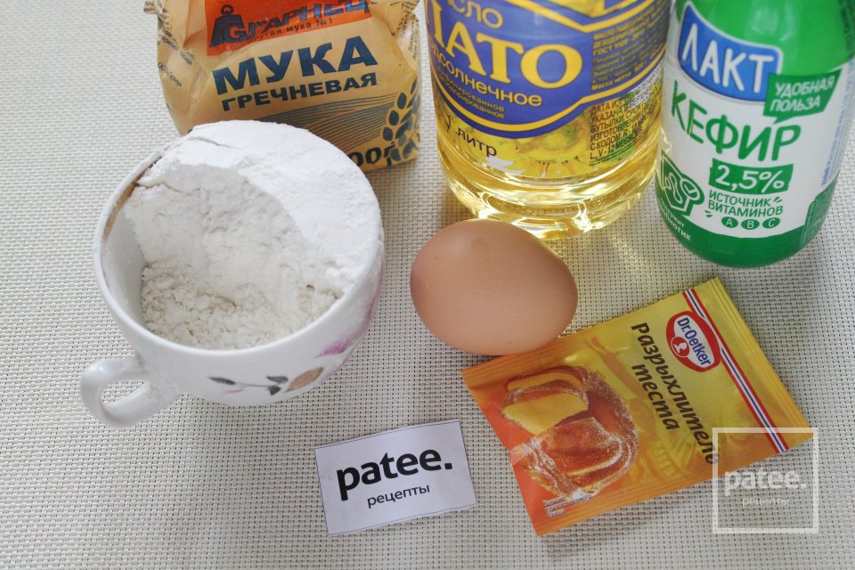 Панкейки с гречневой мукой - Шаг 1