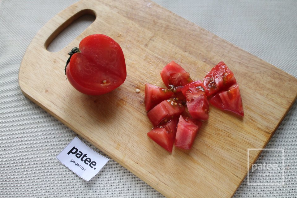 Омлет на кефире по-турецки - Шаг 5