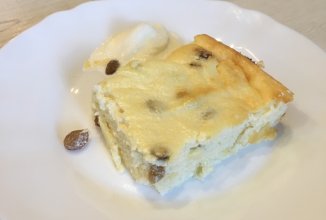 Запеканка с изюмом