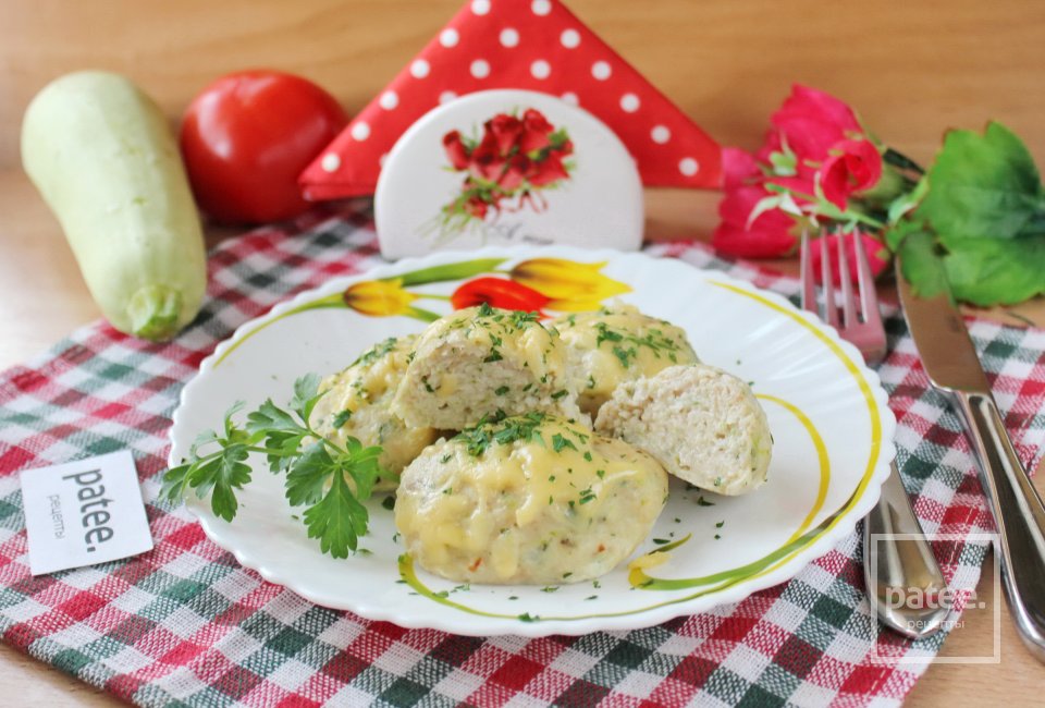 Куриные котлеты с кабачком в духовке - Шаг 12