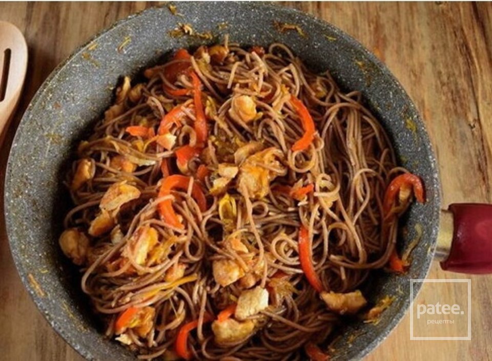 Курица с соусом Терияки и лапшой удон - Шаг 1