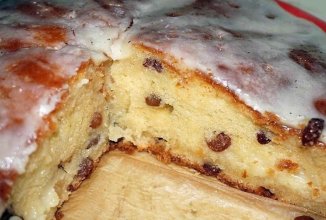 Вкусный сметанник с изюмом 🍮