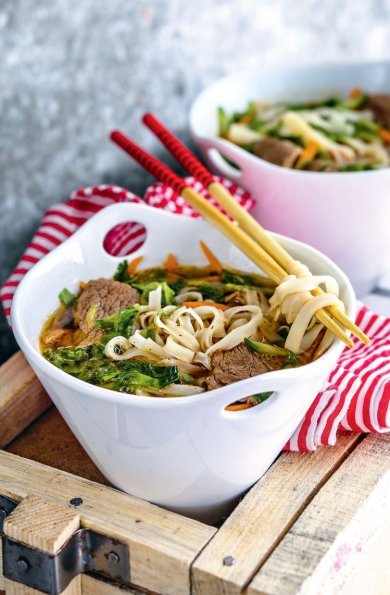 Вьетнамский суп с говядиной и лапшой 🍜