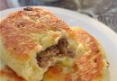 Картофельные зразы с печенью👍🏼