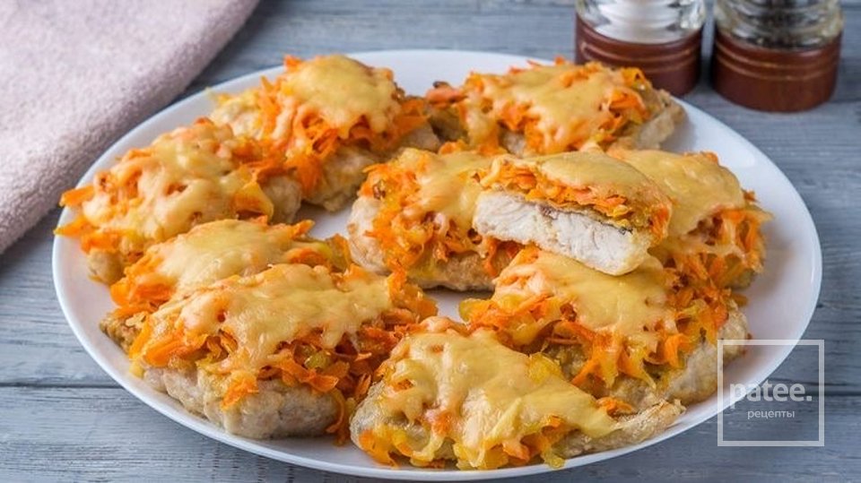 Хек под овощной шубой в духовке 🐟 - Шаг 1