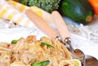 Куриное филе в кабачковом соусе 🍗