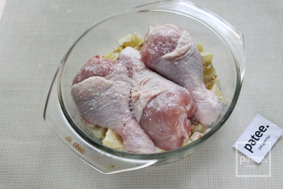 Куриные голени по-французски в духовке - Шаг 9
