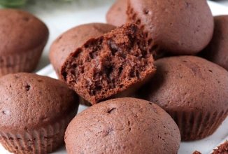 Кексы с какао в силиконовой форме 🧁