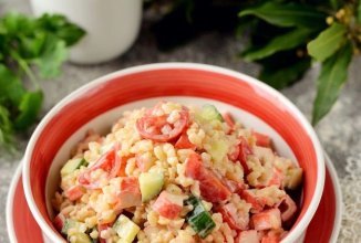 Салат с Булгуром и крабовыми палочками 🥗