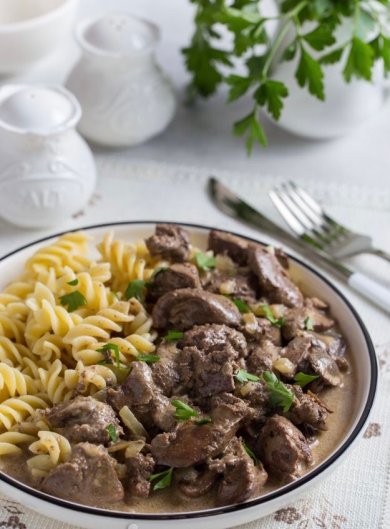 Подлива из куриной печени с майонезом 👍🏼