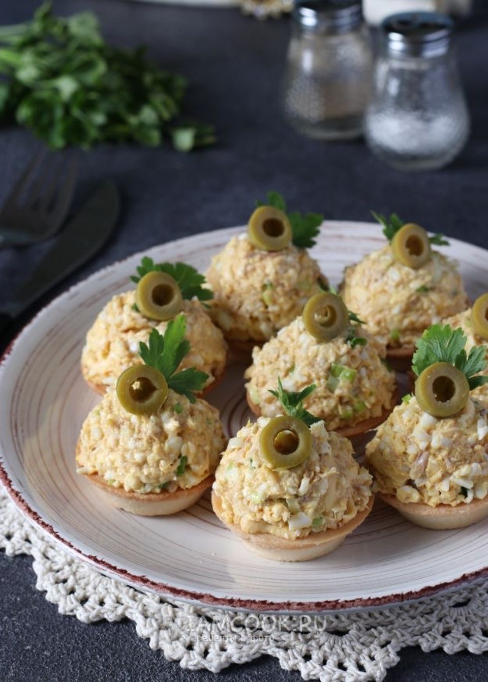 Тарталетки С Тунцом Сыром И Яйцом 🥚 - Рецепт С Фотографиями - Patee.  Рецепты