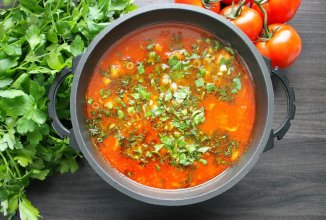 Суп с нутом и говядиной 🍲