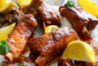 Свиные рёбра в кисло-сладкой глазури 👍🏼