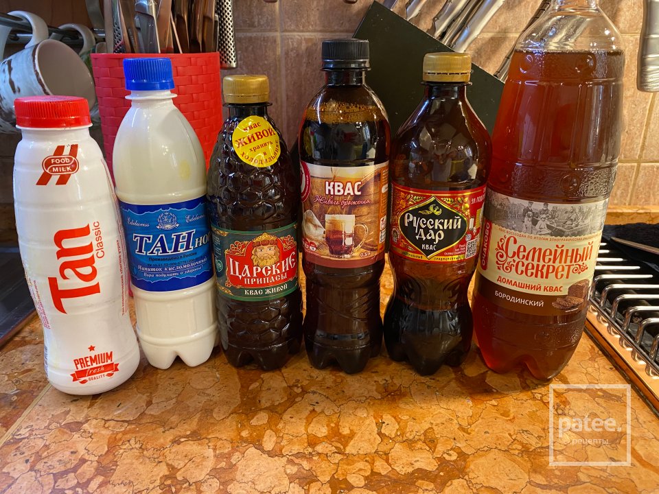 Рыбная Окрошка Бурлацкая - Шаг 7